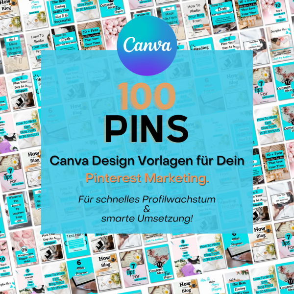 Business Templates Canva Design Vorlagen Pinterest Pins Marketing