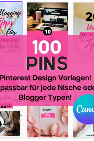 Pinterest Pin Design Vorlagen Canva Templates