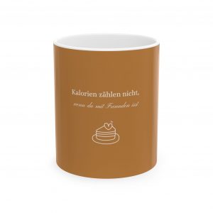 Keramiktasse – Kaffee, Kuchen und gute Laune