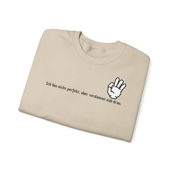 Perfektion ist relativ Unisex Sweatshirt – Bild 17