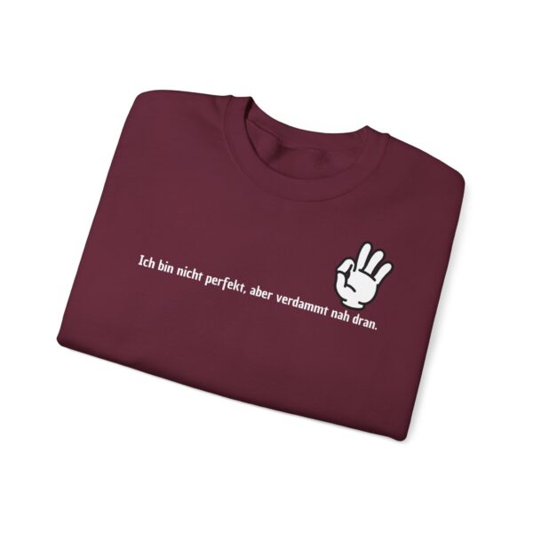 Perfektion ist relativ Unisex Sweatshirt – Bild 26