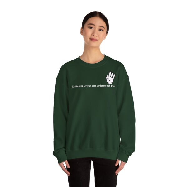Perfektion ist relativ Unisex Sweatshirt – Bild 35