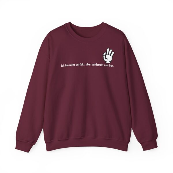 Perfektion ist relativ Unisex Sweatshirt – Bild 24