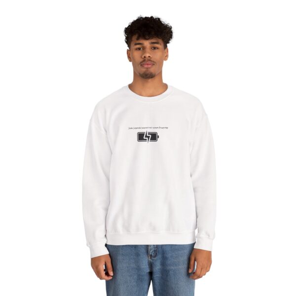Powernap Schlaf ist wichtig Sweatshirt – Bild 4