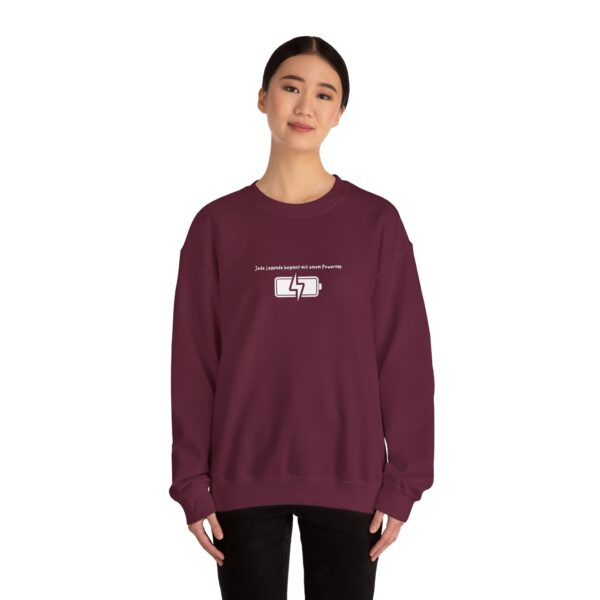 Powernap Schlaf ist wichtig Sweatshirt – Bild 24