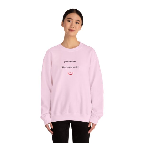 Unisex Sweatshirt mit inspirierendem Aufdruck – Bild 36