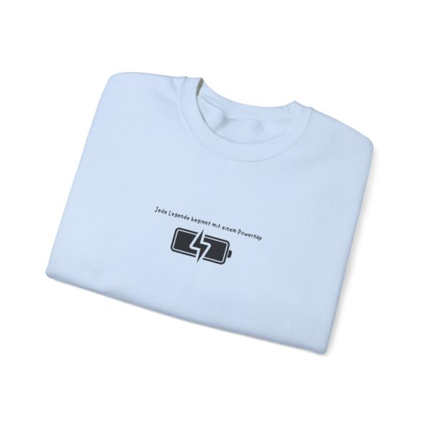 Powernap Schlaf ist wichtig Sweatshirt – Bild 43
