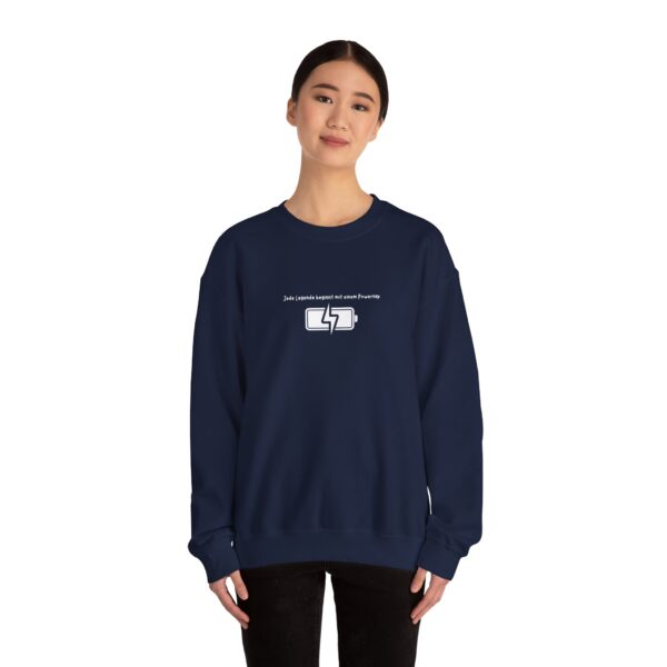 Powernap Schlaf ist wichtig Sweatshirt – Bild 48