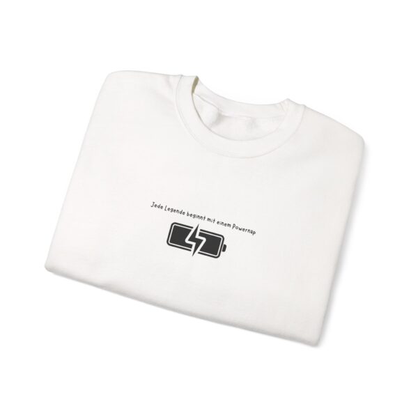 Powernap Schlaf ist wichtig Sweatshirt – Bild 3