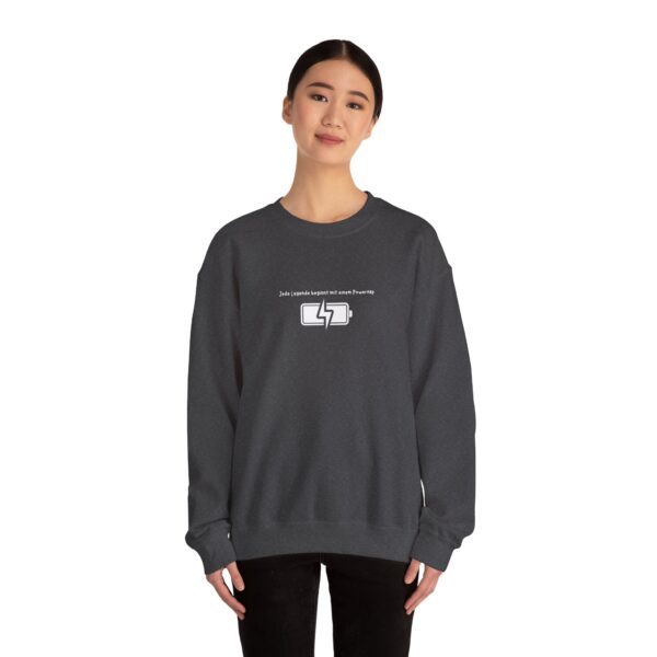 Powernap Schlaf ist wichtig Sweatshirt – Bild 40