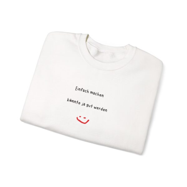 Unisex Sweatshirt mit inspirierendem Aufdruck – Bild 3