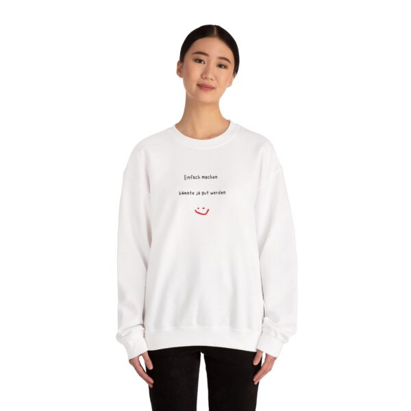 Unisex Sweatshirt mit inspirierendem Aufdruck – Bild 4